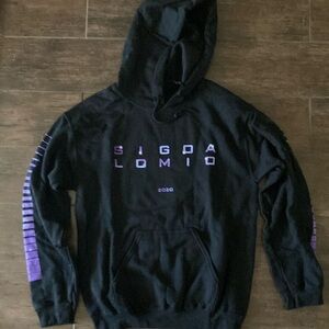 Black and Purple Hoodie